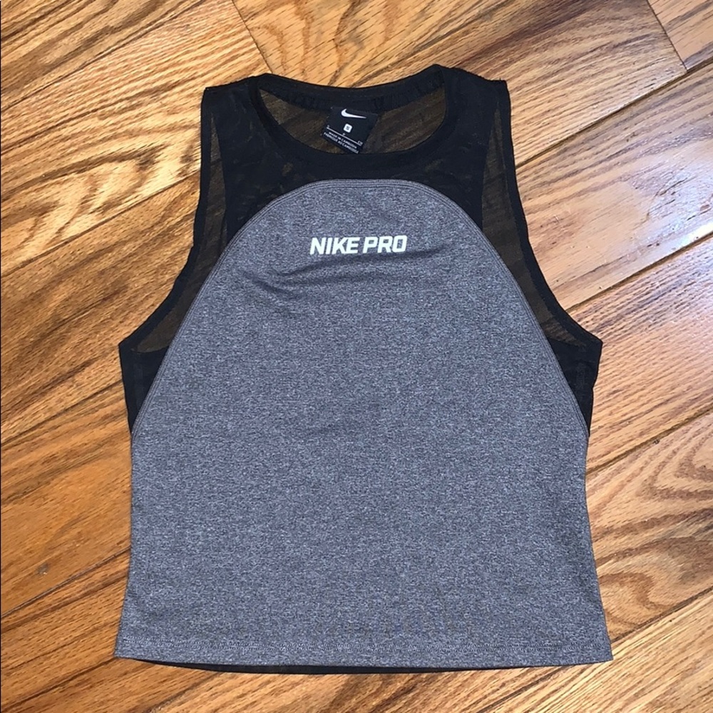 Nike pro crop top